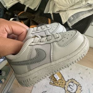 Grey baby Nikes